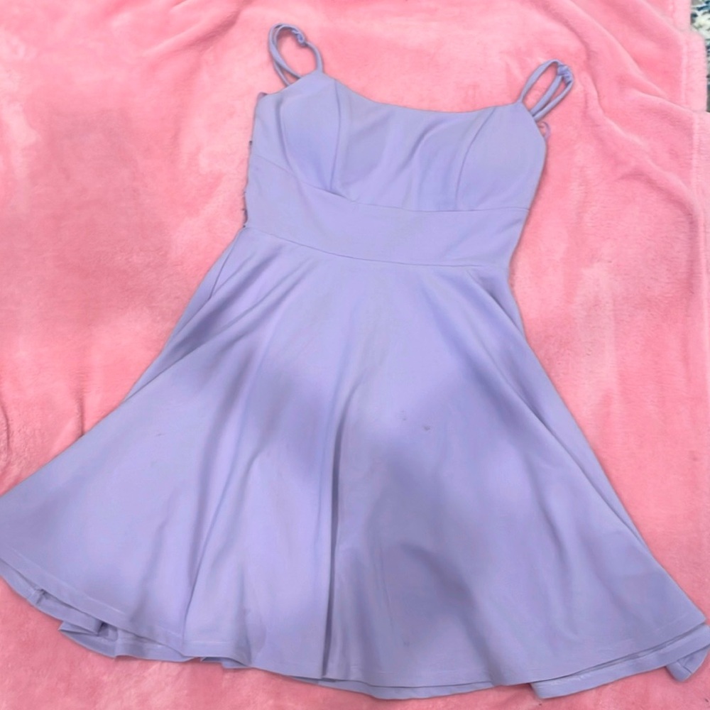 Macy’s Lavender purple lace dress